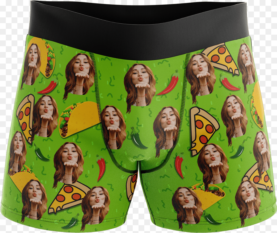 Put Your Face On Boxers Taco Face Funny, Child, Female, Girl, Person Free Png