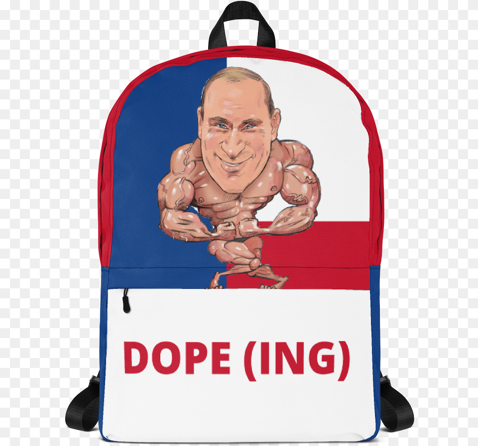 Putin Backpack Backpack, Bag, Adult, Male, Man Png