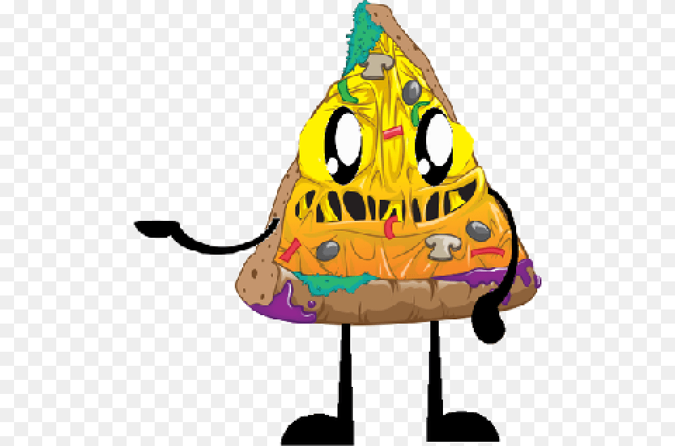Putrid Pizza Object Shows Pizza, Clothing, Hat, Food, Sweets Png Image