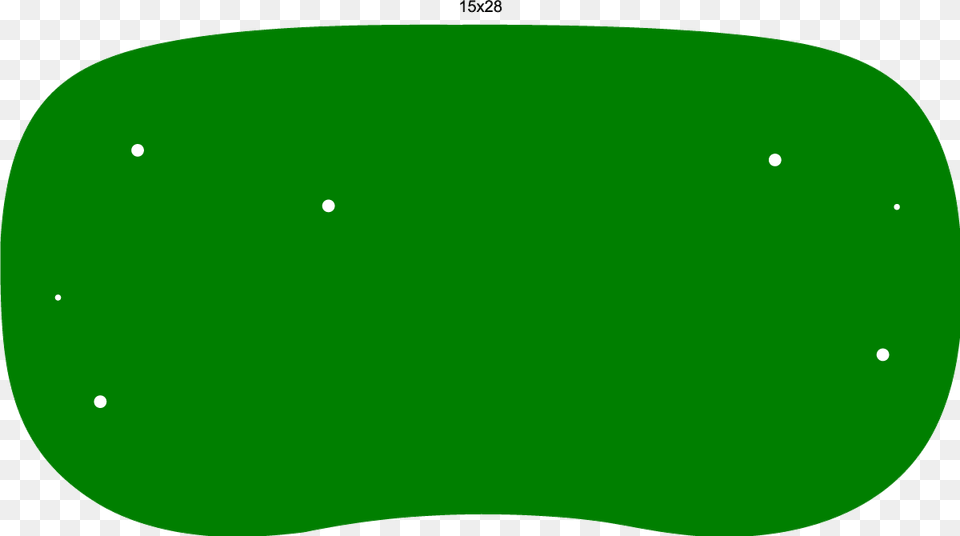 Putting Green Top View, Nature, Night, Outdoors, Home Decor Png