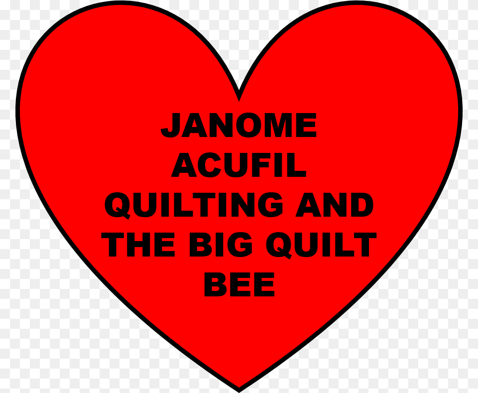 Putting Your Janome Embroidery Machine To Work Quilting, Heart Free Png