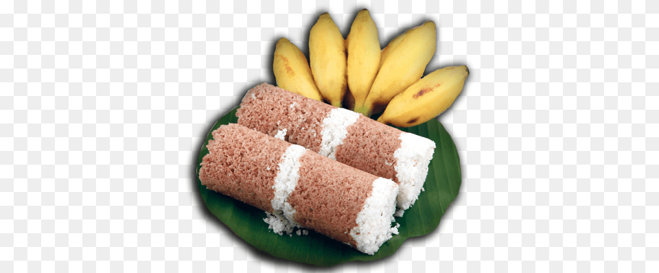 Puttu Amp Iddiappam Kerala Food Images With Name, Banana, Food Presentation, Fruit, Plant Free Png