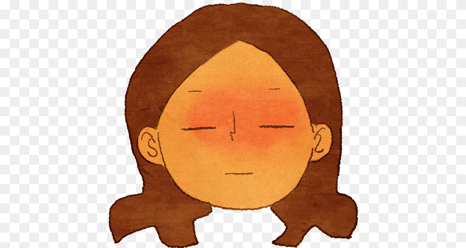 Puuung Face Emojis Messages Sticker 2 Stickers Puuung Person, Head, Home Decor, Art Free Transparent Png
