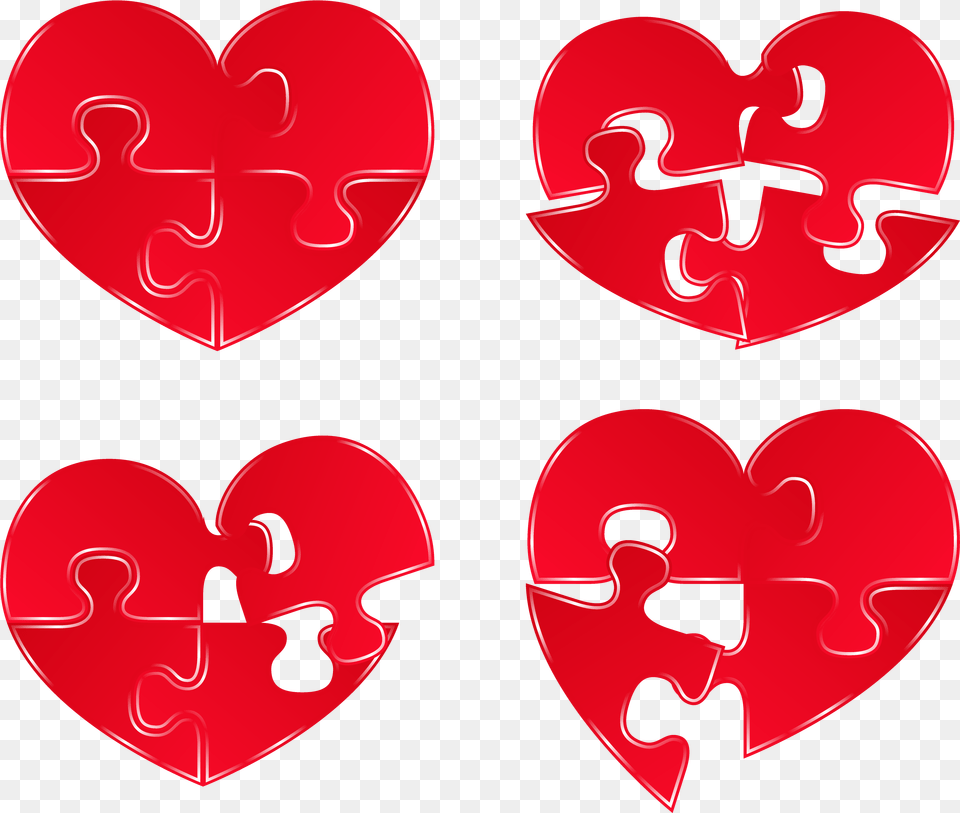 Puzzle, Heart Free Transparent Png