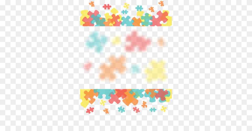 Puzzle Border Blur, Art, Graphics Png Image