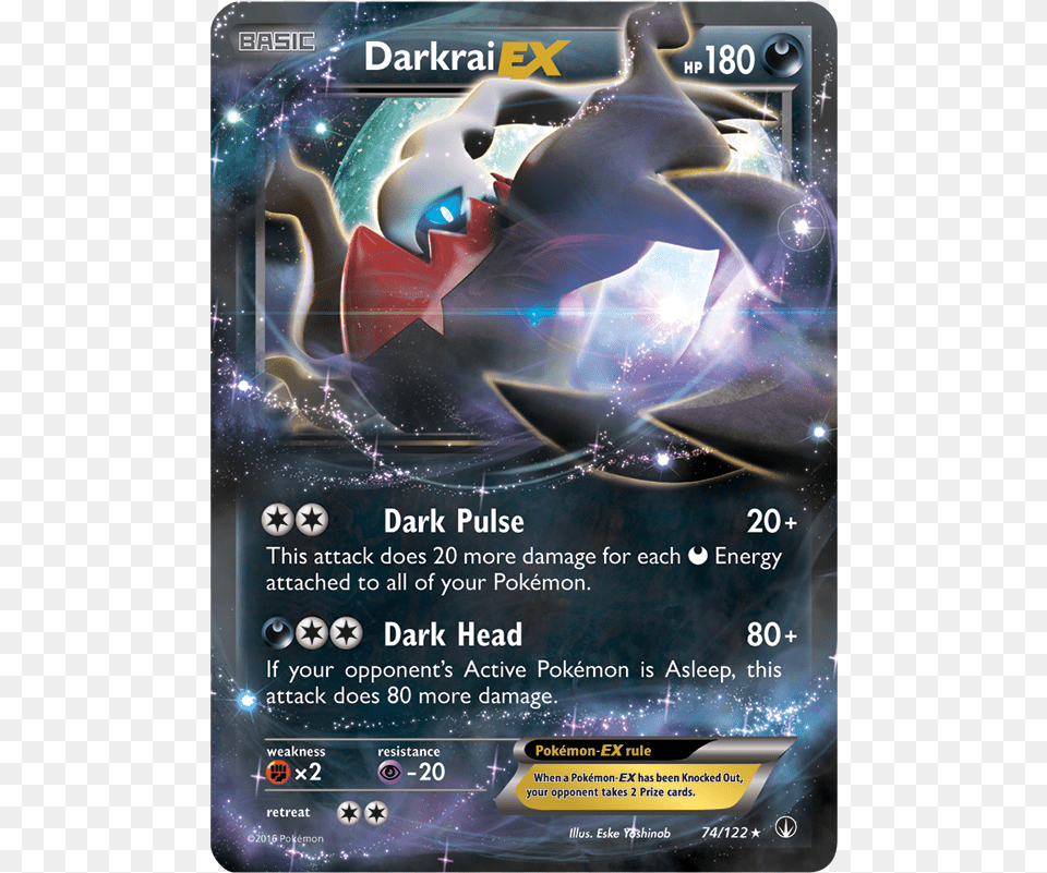 Puzzle Of Time Dark Type Pokemon Cards Ex, Advertisement, Poster Free Transparent Png