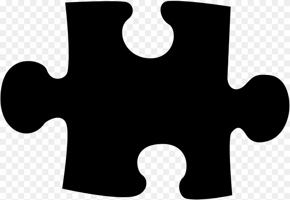 Puzzle Piece 1 Buy Clip Art Black Puzzle Pieces Clipart, Gray Free Png