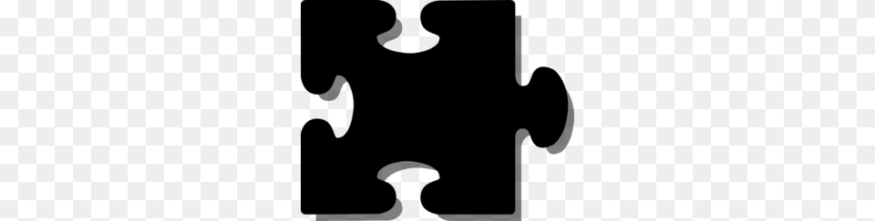 Puzzle Piece Black Clip Art, Gray Png Image