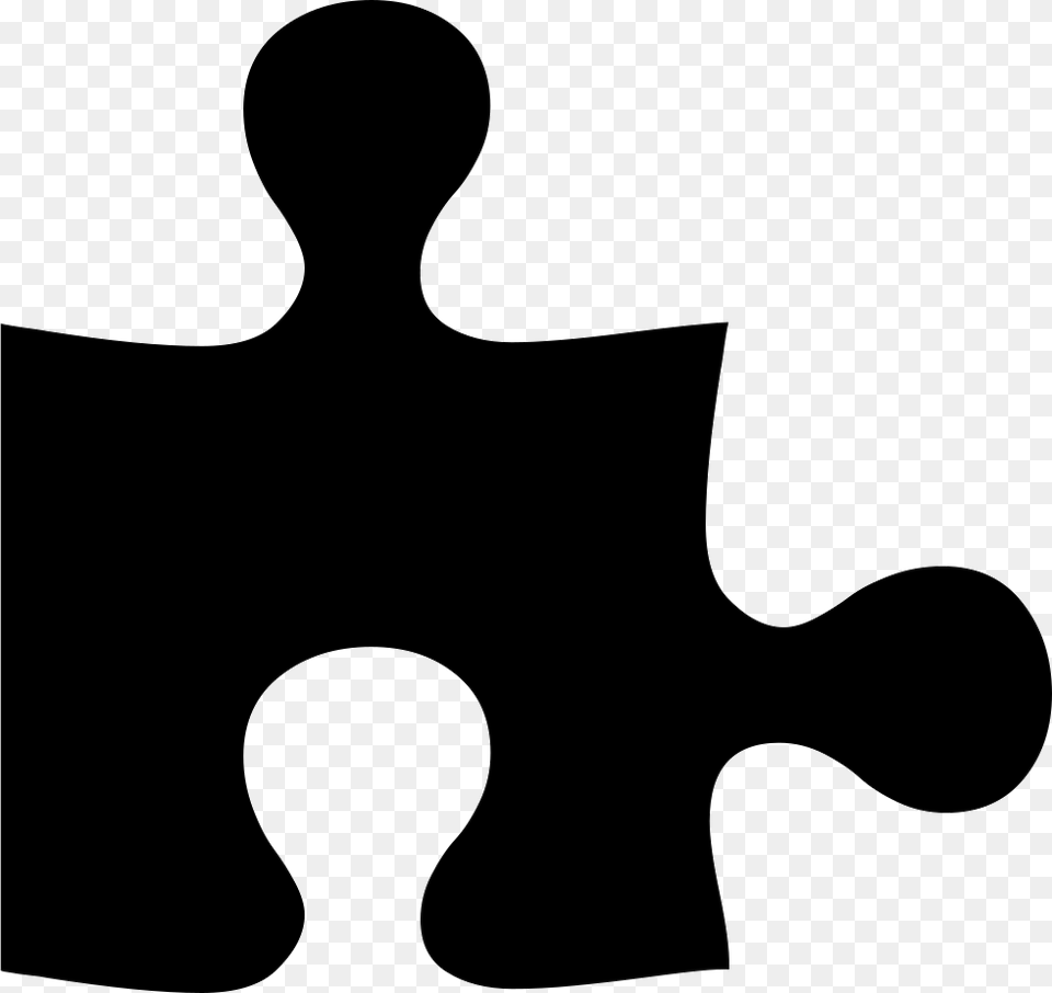 Puzzle Piece Icon Free Download, Silhouette, Game, Jigsaw Puzzle Png Image