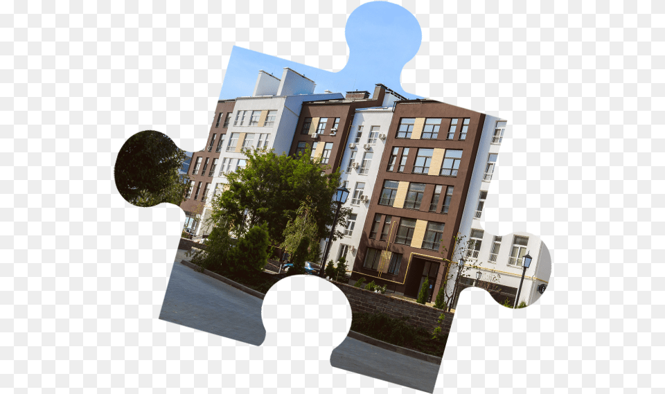Puzzle Piece Of Nyc Apartment Buildings House, Urban, Architecture, Office Building, Building Png