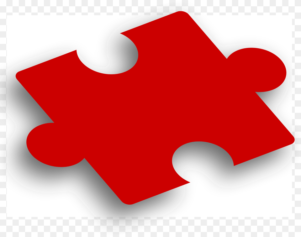 Puzzle Piece Red Clip Arts Pice De Puzzle Rouge, Game, Jigsaw Puzzle Free Png