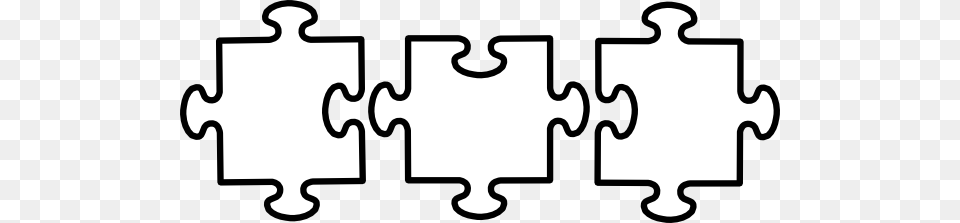 Puzzle Pieces Clip Art Black And White, Text Png