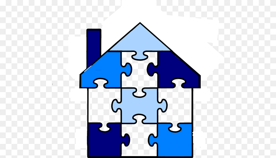 Puzzle Pieces Of A House, Game, Jigsaw Puzzle Free Transparent Png