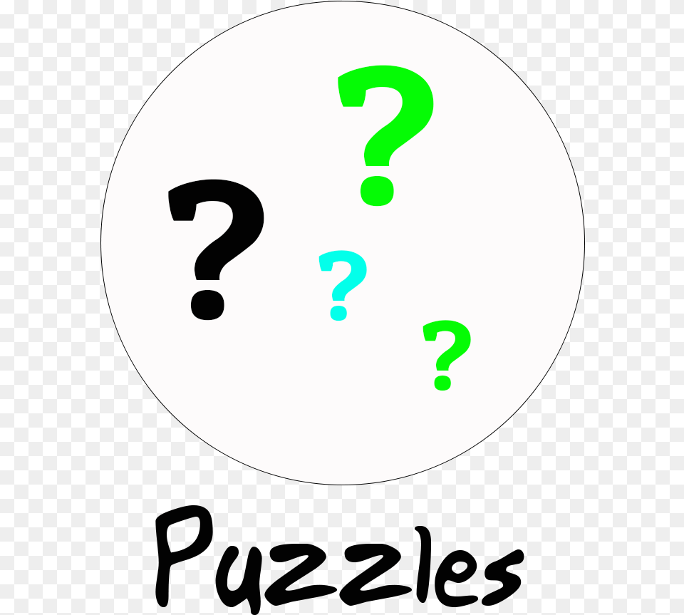 Puzzles Circle, Number, Symbol, Text, Disk Png Image