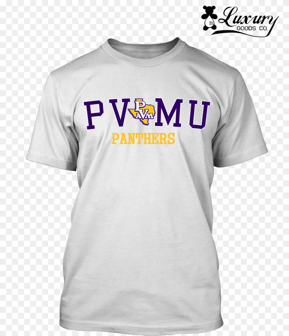 Pvamu Pantherswhite, Clothing, Shirt, T-shirt Free Png Download