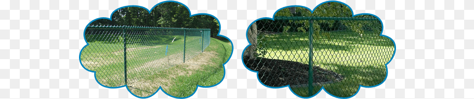 Pvc Coated Chain Link Fence Dealers Bangalore, Backyard, Grass, Nature, Outdoors Free Png Download