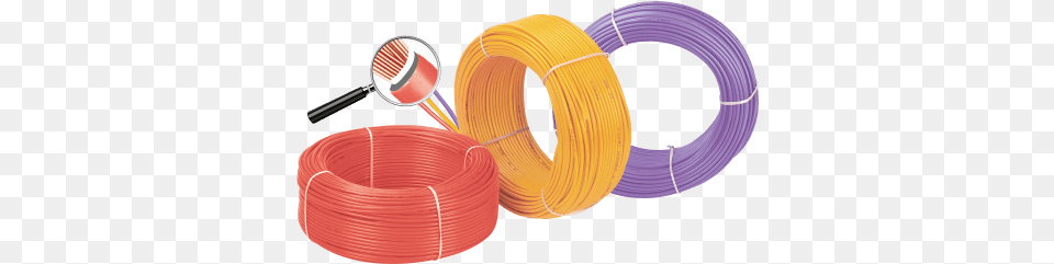 Pvc Insulated Cables, Coil, Spiral, Wire Png