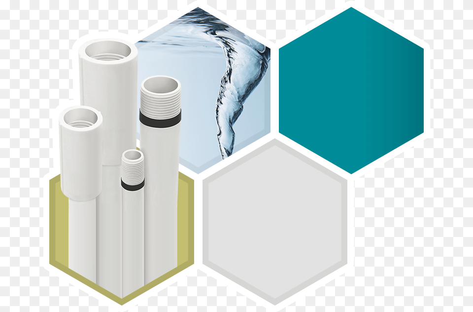 Pvc U Deep Well Column Pipes Tissue Paper, Water Free Png
