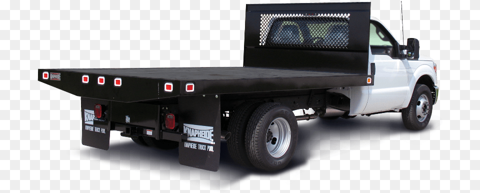 Pvmx 113c Platform Body On A Ford F Knapheide Truck Bed, Transportation, Vehicle, Flat Bed Truck Free Transparent Png