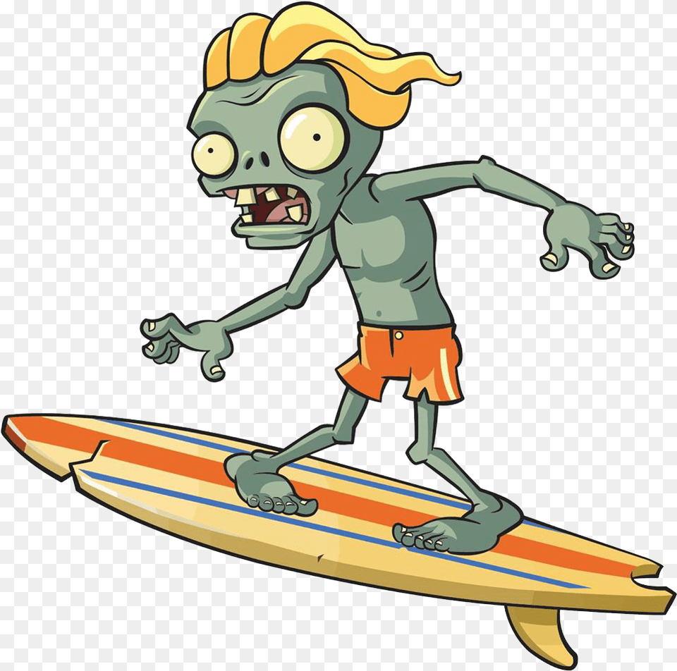 Pvz Dc Plants Vs Zombies 2 Big Wave Beach Zombies, Water, Nature, Outdoors, Sea Waves Free Png Download