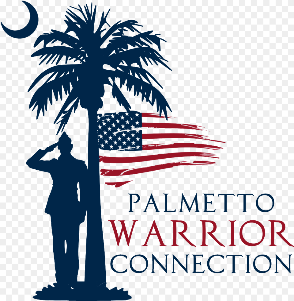 Pwc Logo Palmetto Warrior Connection, American Flag, Flag, Plant, Tree Png