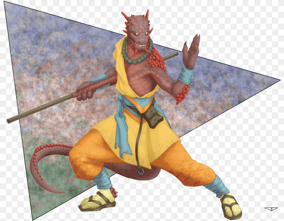 Pwniverse The Art Of Josh Diffey On Twitter Hey Red Dragonborn Monk, Baby, Person, Clothing, Footwear Png Image