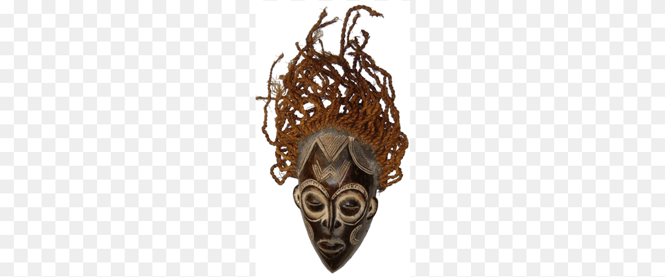 Pwo Mask Made By The Chokwe People Congo Face Mask, Person Free Png