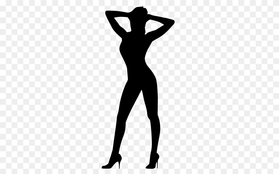 Px Silhouette Of A Woman Images, Gray Free Transparent Png