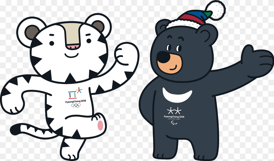 Pyeongchang Olympics Coloring Pages, Animal, Bear, Mammal, Wildlife Free Transparent Png