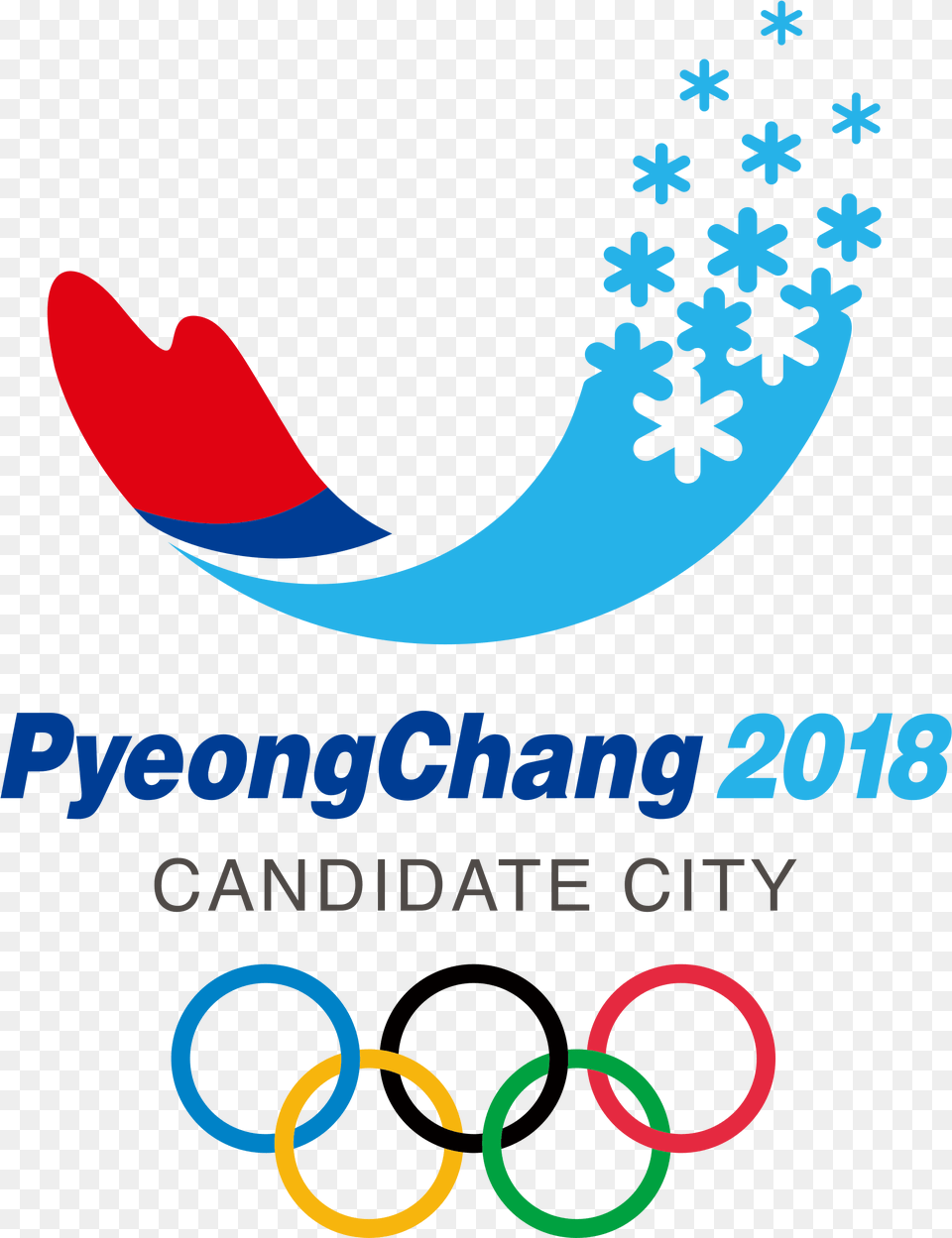 Pyeongchang Winter Olympic Games 2018 Logo 2018 Winter Olympic Games Logo, Art, Graphics, Outdoors, Advertisement Free Transparent Png