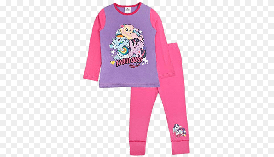 Pyjamas My Little Pony, Clothing, Long Sleeve, Sleeve, Pajamas Free Png Download