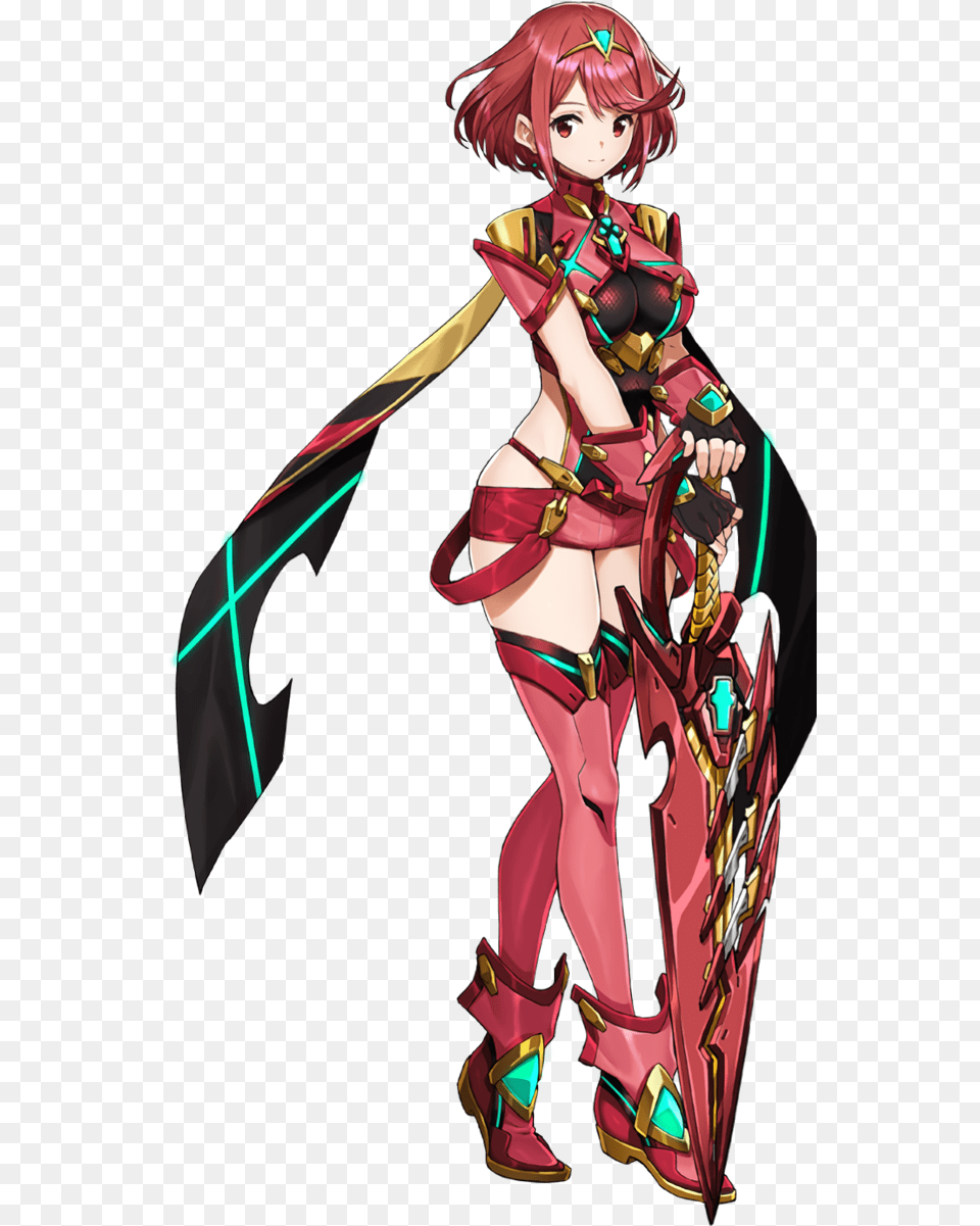 Pyra Xenoblade, Book, Publication, Comics, Adult Png Image