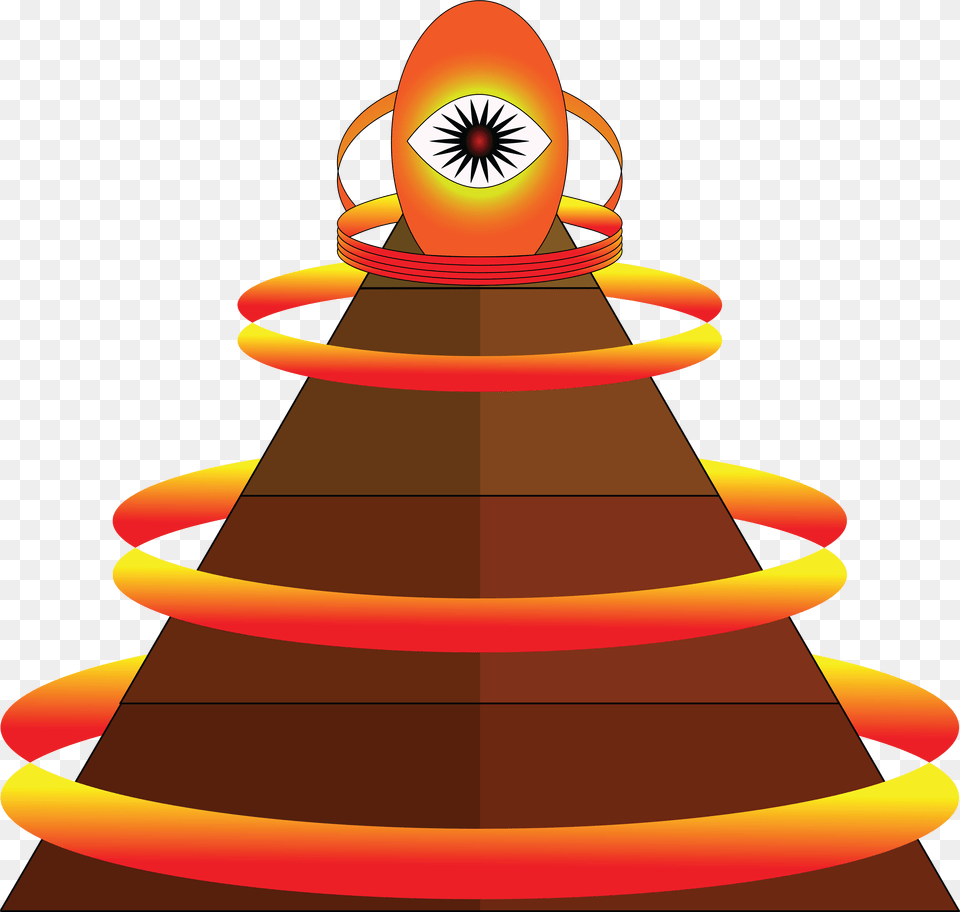 Pyramid, Lighting, Cone, Spiral Free Png