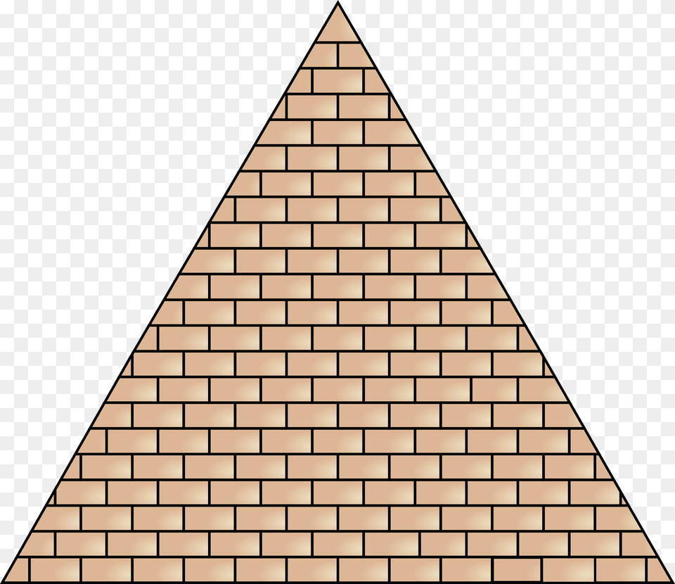 Pyramid, Brick, Triangle, Computer, Electronics Png Image