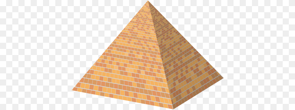 Pyramid, Architecture, Building, Triangle, Brick Png