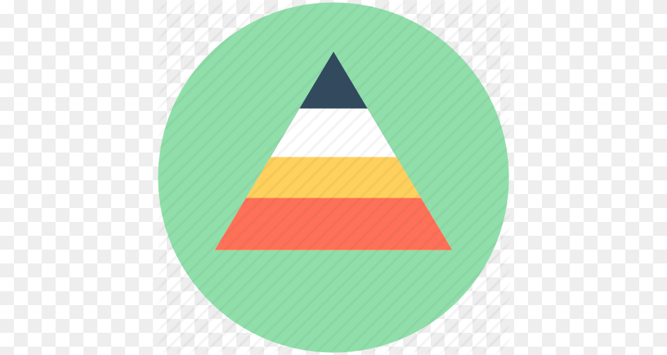 Pyramid Chart Pyramid Graph Triangle Pattern Trigon Tripod Icon, Disk Png