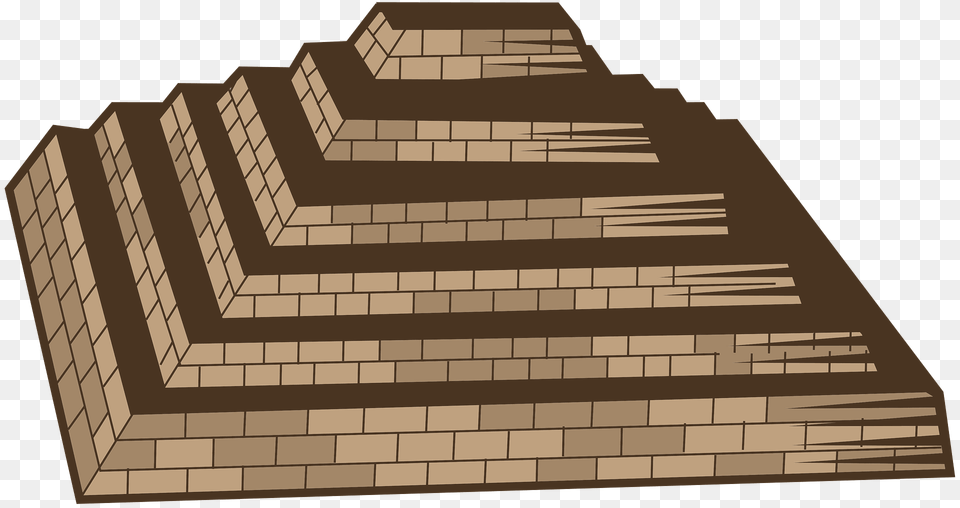 Pyramid Clipart, Brick, Wood, City, Staircase Png