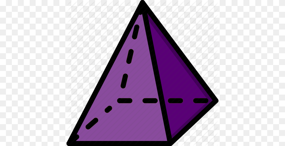Pyramid Clipart Geometry, Triangle Free Transparent Png