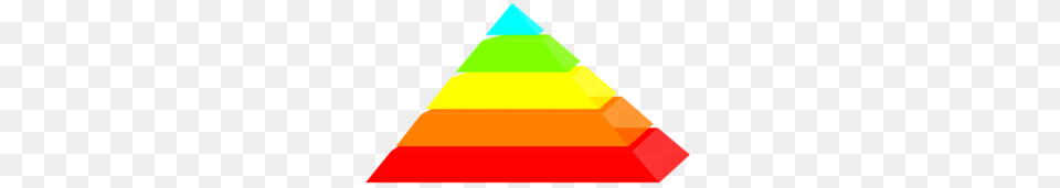 Pyramid Clipart Rainbow, Triangle Png