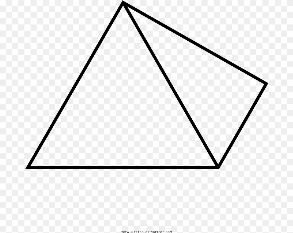 Pyramid Coloring, Gray Png