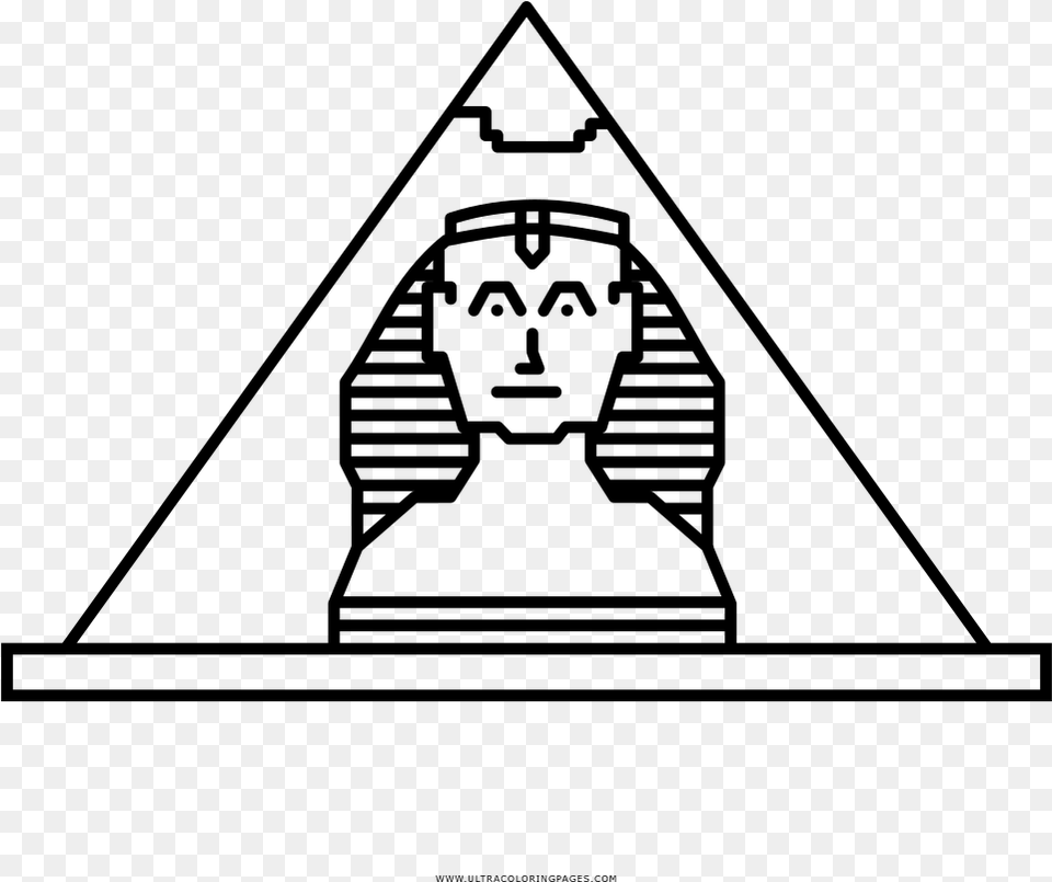 Pyramid Coloring, Gray Png