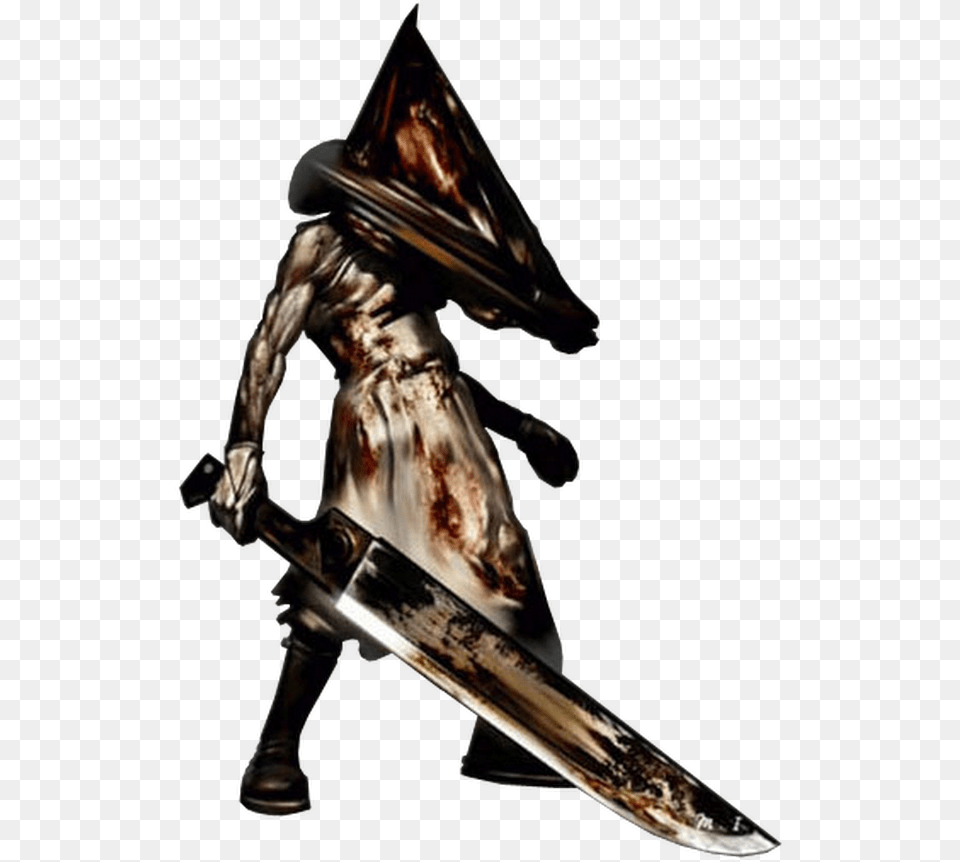 Pyramid Head, Bronze, Sword, Weapon, Blade Png