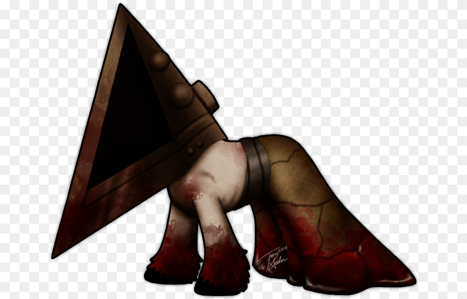 Pyramid Head Download Image Fictional Character, Hand, Finger, Triangle, Body Part Free Transparent Png