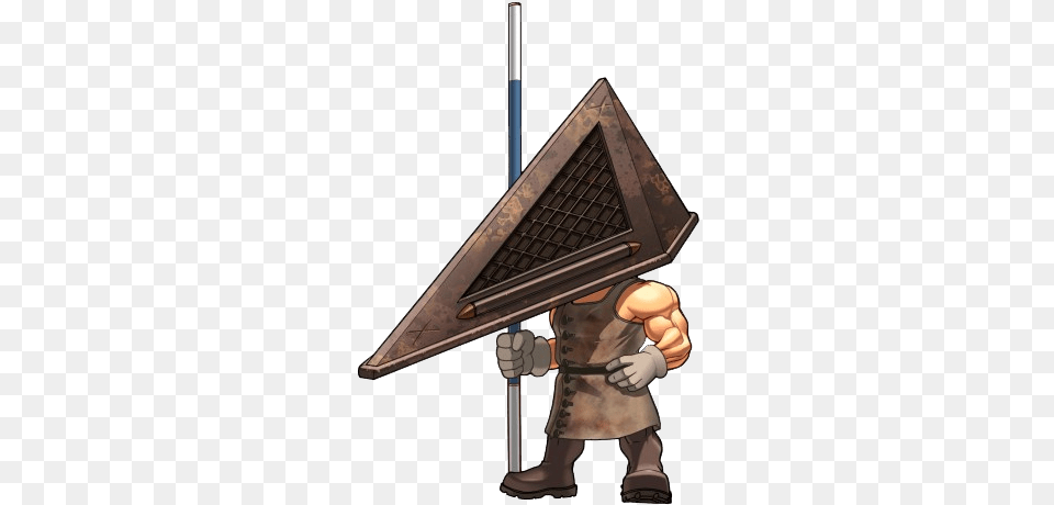 Pyramid Head In New International Track New International Track Field, Clothing, Glove, Triangle, Baby Free Png Download