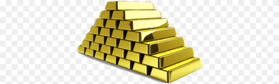 Pyramid Of Gold Bars Image Gold, Treasure Png