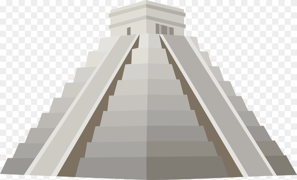 Pyramid Of Kukulcan Clip Art Piramide, City, Urban Free Transparent Png