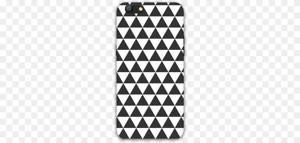Pyramid Pattern Oppo A57 Mobile Case Intrade Black And Light, Electronics, Mobile Phone, Phone Free Png Download