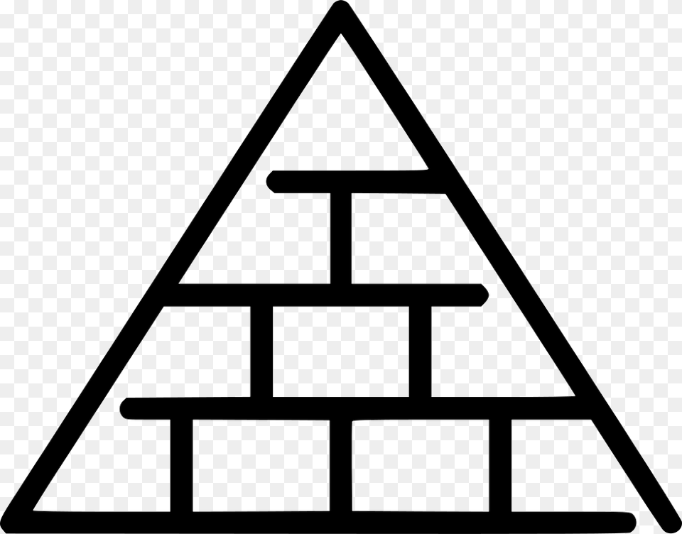 Pyramid Scheme Egyptian Symbol Clipart, Triangle Free Transparent Png