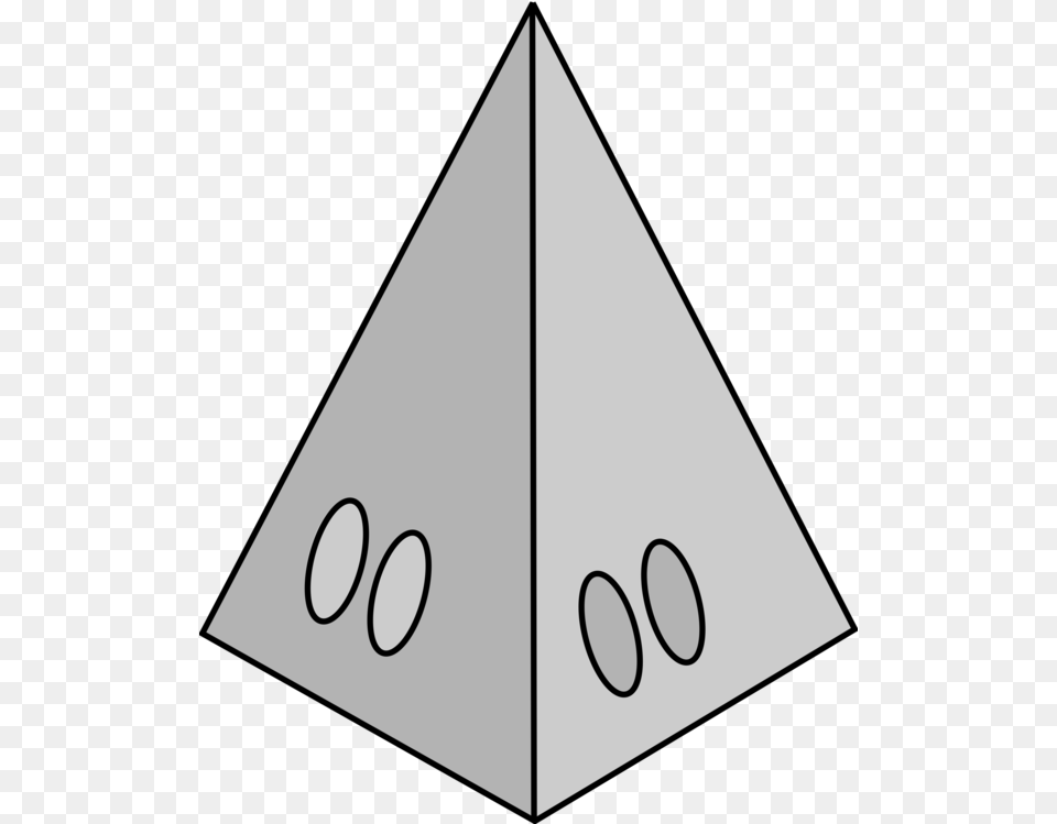 Pyramid Triangle Black And White, Toy Png Image