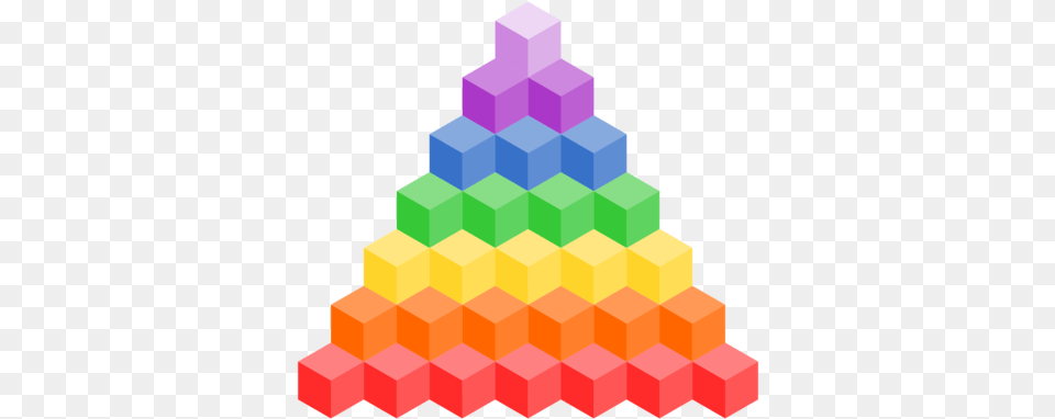 Pyramidcake Decorating Supplychakra Colourful Stair, Chess, Game, Triangle, Art Free Transparent Png